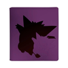 Ultra PRO - Elite Gengar 12-Pocket Zippered PRO-BINDER for Pokemon | Padded Leatherette Trading Card Album, Side-Loading Pages Holds Up to 480 Cards