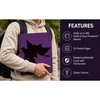 Ultra PRO - Elite Gengar 12-Pocket Zippered PRO-BINDER for Pokemon | Padded Leatherette Trading Card Album, Side-Loading Pages Holds Up to 480 Cards